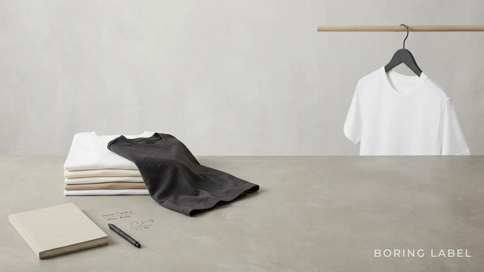 How Many Plain T-Shirts Does a Man Need?