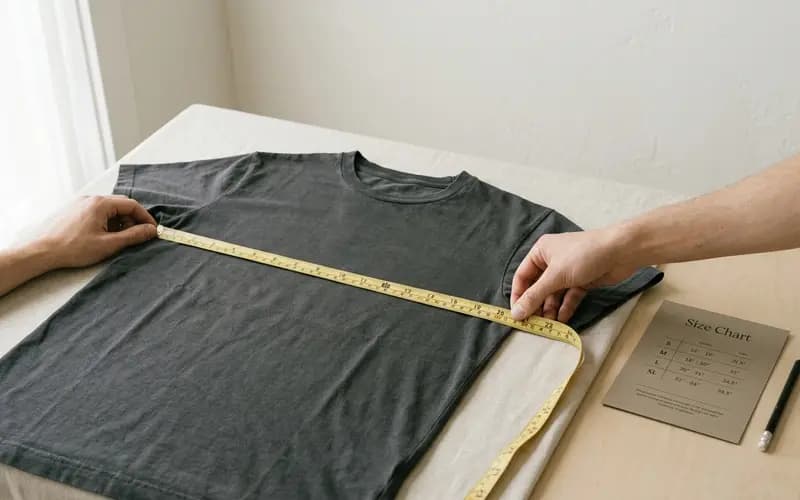 How to Measure T-Shirt Size (No Returns)