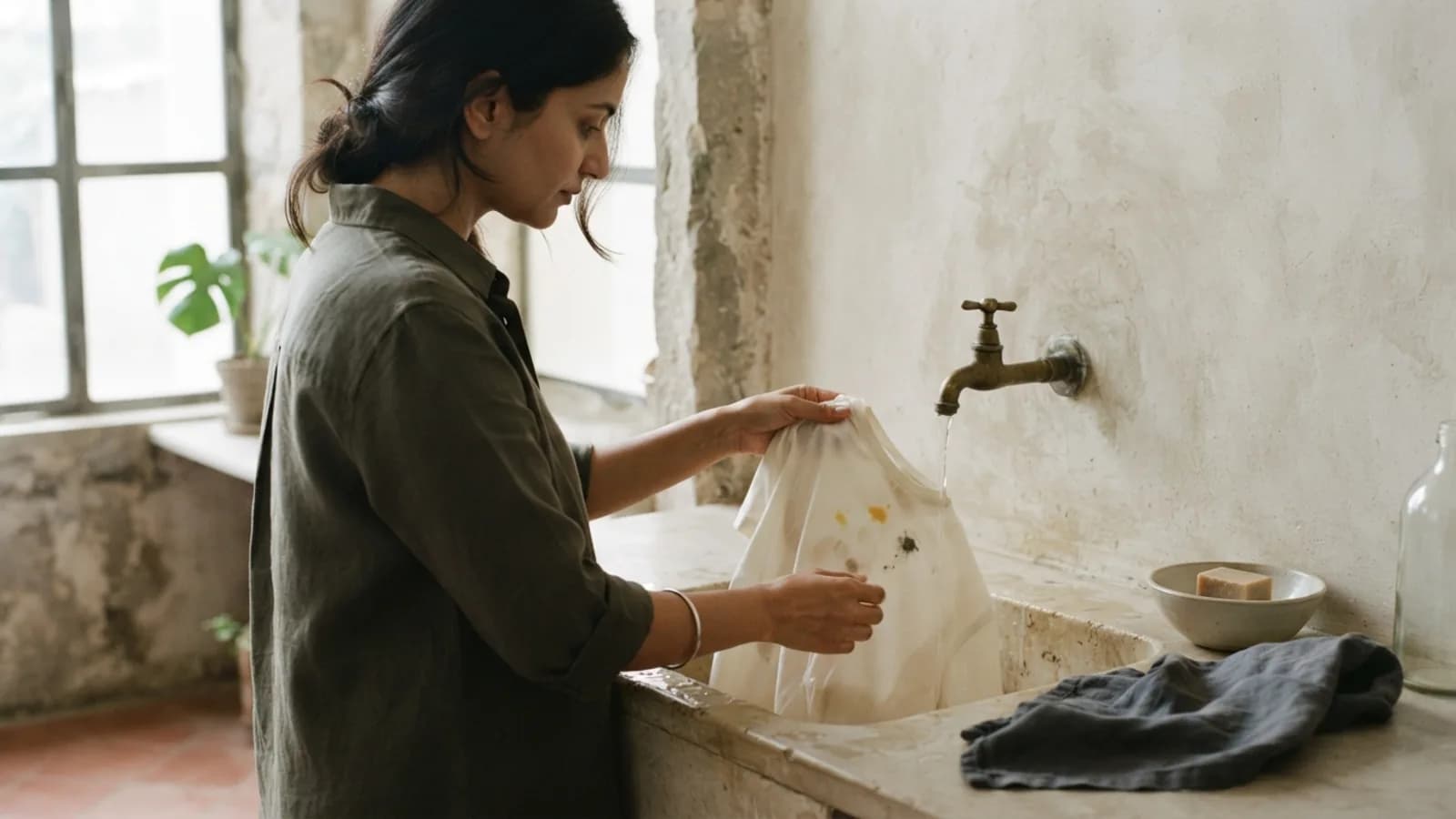 How to Remove Haldi, Oil, and Ink Stains From a Tee