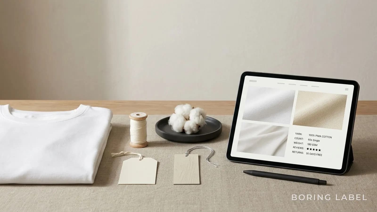 How to Spot Good Cotton Online (Without Touching It)
