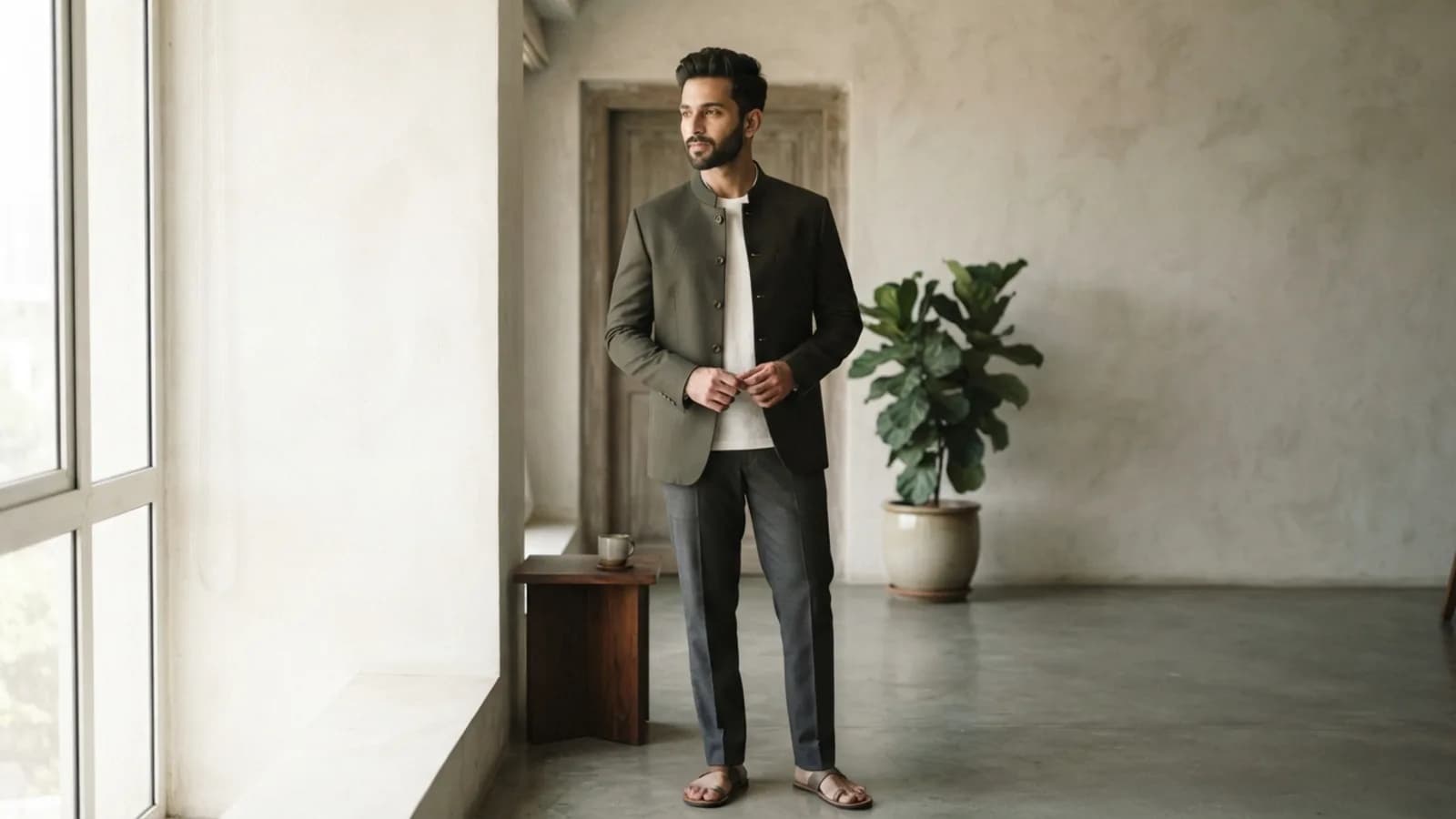 What to Wear Under a Bandhgala: The Plain Tee Test