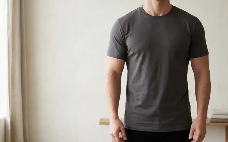 Best T-Shirt Fit for Broad Shoulders & Gym Build
