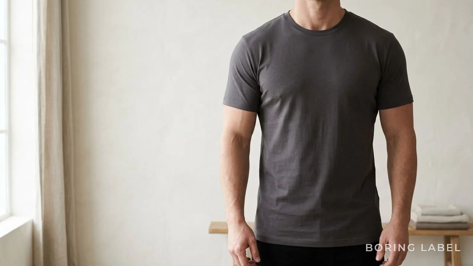Best T-Shirt Fit for Broad Shoulders & Gym Build