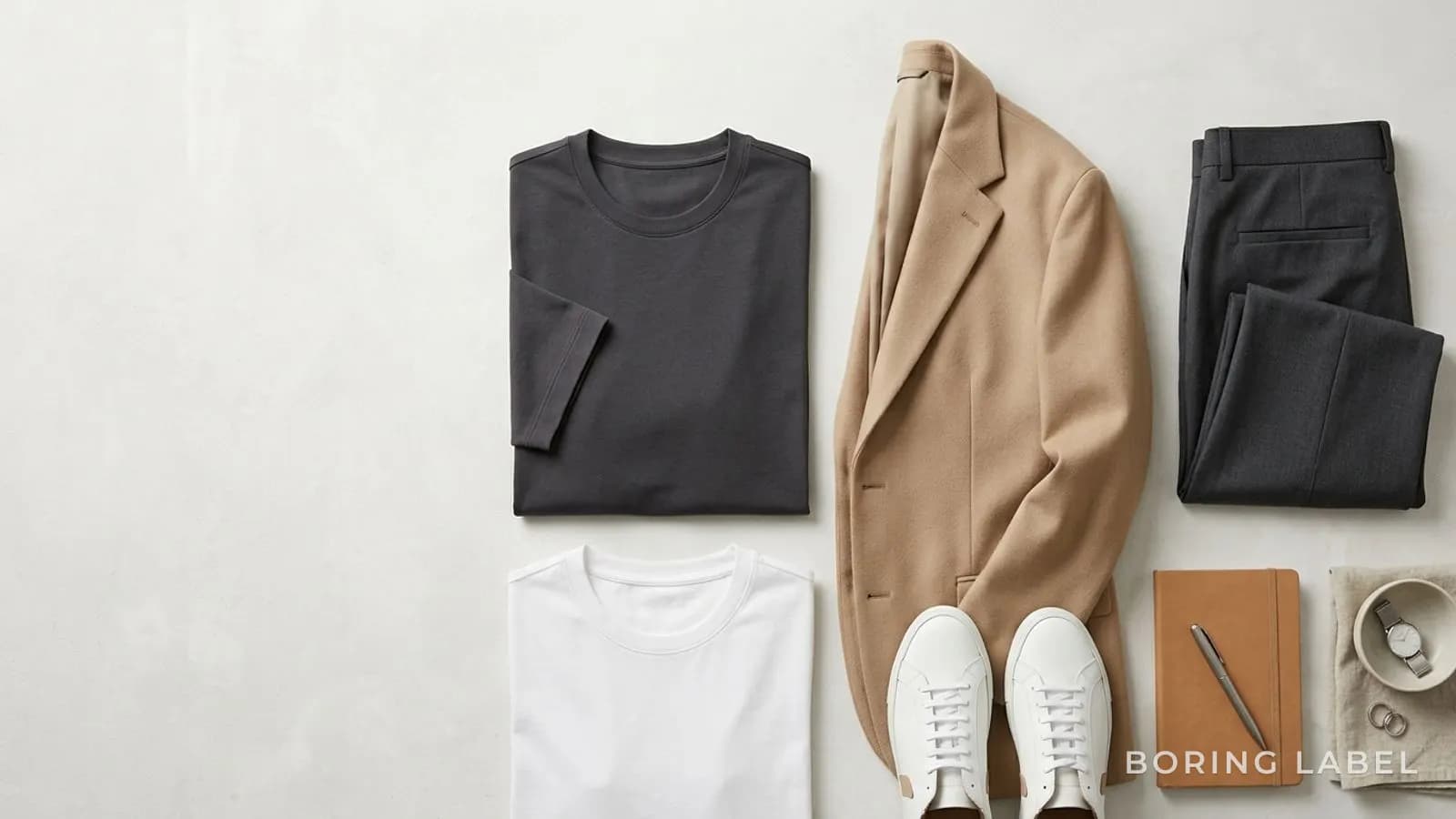 The Round-Neck Tee as Office & WFH Wear
