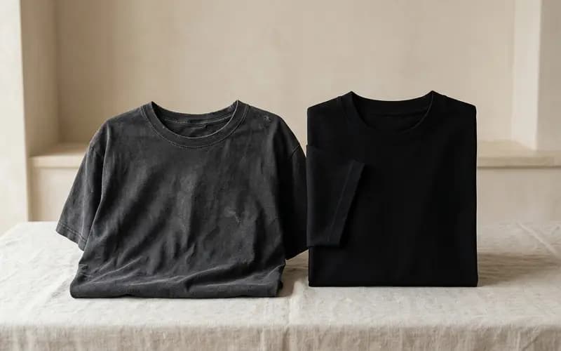 Why T-Shirt Colours Fade (and How to Keep Black Black)