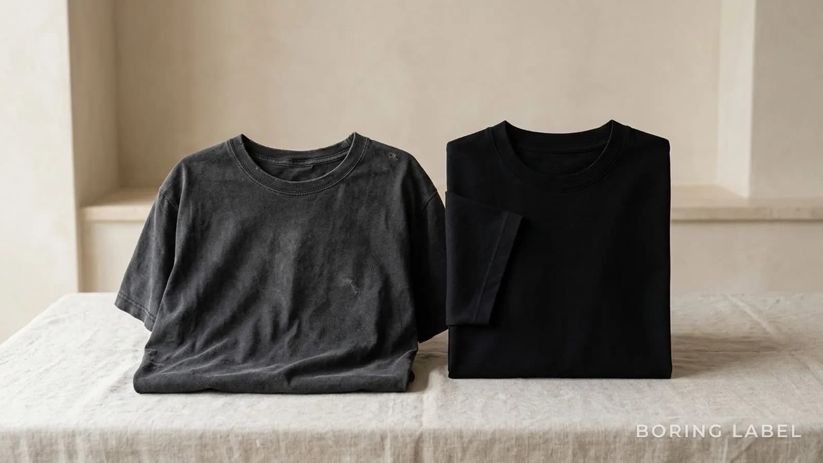 Why T-Shirt Colours Fade (and How to Keep Black Black)