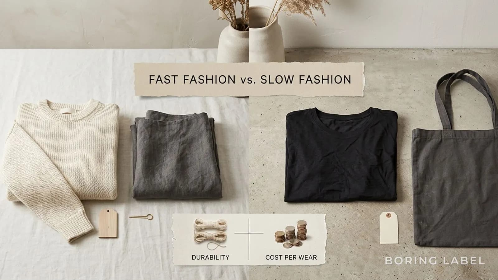 Fast Fashion vs Slow Fashion: The Honest Comparison